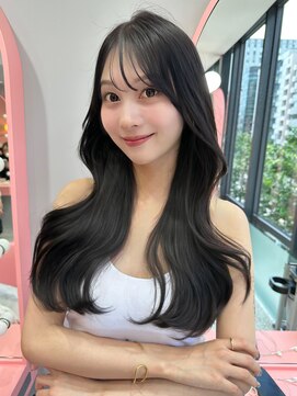 ボタン シブヤ(VOTAN SHIBUYA) シースルバンク/韓国ヘア/くびれヘア/顔まわりカット