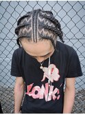 ZIGZAG CORNROW