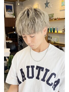 ビーチ(BEACH) ツイストマッシュ/ホワイトベージュ