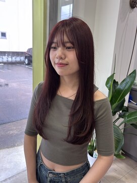 結び(musubi) 顔まわりlayer+レッドカラー