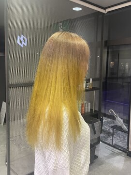 メゾンセブンルックス 宇都宮簗瀬店(Maison 7LOOKS) イエロールーツカラー☆《手塚》