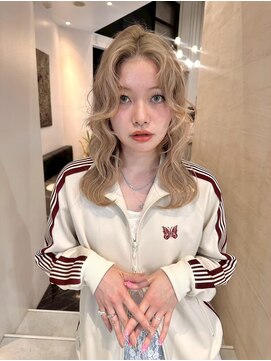 シェノン バイ アランスミシー 表参道(CHAINON by Alan smithee) 表参道/着物ヘア/ダークアッシュ/ミディアムレイヤーカット/渋谷