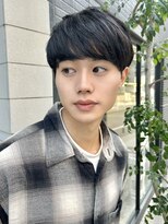 ナナローネス 渋谷(nana loness)&nbsp;メンズマッシュ　ニュアンスパーマ　マッシュスタイル