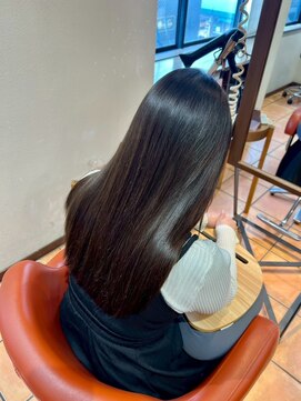 ダアッカ(da acca) 【髪質改善、ナチュラルブラウン】河原町/三条/縮毛矯正/艶髪