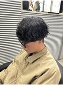 シャドウパーマ/メンズカット/眉カット/ニュアンスパーマ