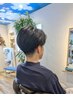 【メンズ限定】ビジネスで好印象！清潔感アップデザインカット＋プチスパ付