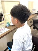 【見附　今町】キッズカット　アップバングショート