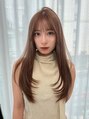 ハック 天神(HACK)&nbsp;ストレートアイロンを通すだけで再現可能♪