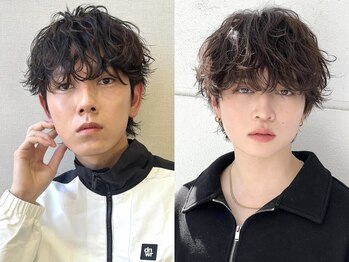 メンズサロン サンド 横浜(Men's salon sand)の写真/【横浜駅徒歩7分】初めてのパーマや失敗した経験のある方大歓迎◇sandで理想のパーマを実現できます◎