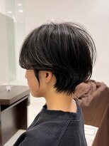 アース コアフュールボーテ 前橋川原店(EARTH coiffure beaute) 黒髪ハンサムショート
