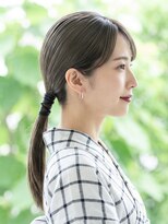 と和 巣鴨 【大人女性の浴衣ヘア】崩れない上品タイトローポニー