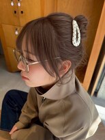 ニディ(Nide)&nbsp;ダブルカラーモカベージュ