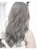 【Marlお客様スタイル】ハイライト入りフォギーグレージュ