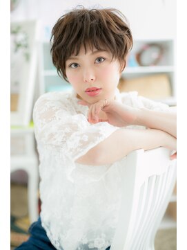 ミック ヘアアンドビューティー 大山店(miq  Hair&Beauty) 甘辛MIX☆フェミニンショート