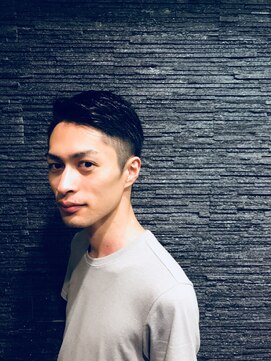 プレミアムバーバー 赤坂店(PREMIUM BARBER produce by HIRO GINZA) 七三ツーブロック