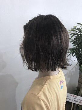 アリウス(ALIUS by posh) 【ALIUS 池袋 小川真一】大人マットベージュ ボブ