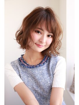 アフロートpd+ KOBE(AFLOATpd+) 美髪 イメチェン ワイドバング ウェーブミディアムパーマ 山口☆