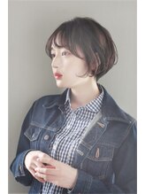 モッズヘア 船橋店(mod's hair) （船橋）丸みショートボブ×デジタルパーマ