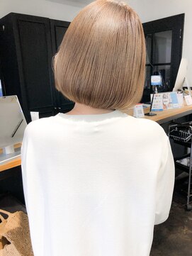 ヴェルダ 池袋店(verda) 【verdaお客様スタイル】ケアブリーチ×ベージュ