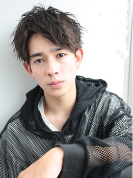 キャンバス バイ ネオリーブ 横浜西口(Canvas by neo.) 横浜★好印象メンズアップバングスパイラルパーマ