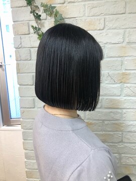 ミックリンクバイリッシュ(mic link by Riche) 艶髪ストレートボブ