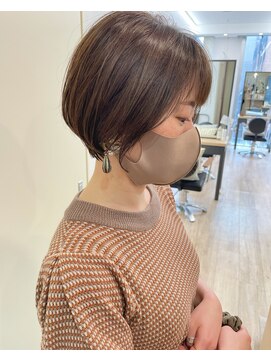 ギフト(GIFT) 【GIFT】クールショート/グレイアッシュ/ブリーチなしアッシュ