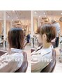 アグ ヘアー シーン 元町店(Agu hair scene) 短いけど丸い、耳にかけても可愛いキュートなショート☆