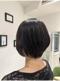【麻布十番】襟足すっきり大人ショートボブ♪