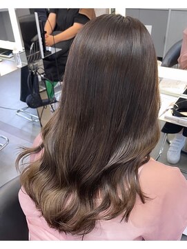 ロンドアヴァントゥス 池袋(Lond aventus) オリーブグレー髪質改善/黒髪/小顔/くすみベージュ/池袋