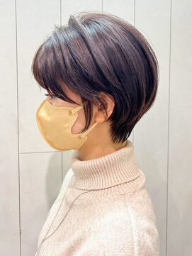 アイティーバイアルバム 松戸店(IT by ALBUM) 丸みショート_外ハネボブセクションカラー_ba377202