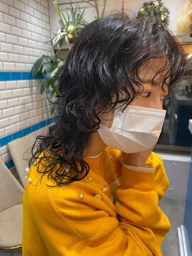 シー バイ ロンド 新宿(Sea by Lond) ハードパーマ/レイヤーカット