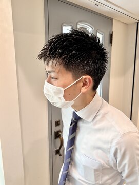 アシャドットオム(asha.HOMME) ビジネスショートスタイル