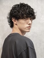 アビー(ABEY)&nbsp;波巻きウルフ波巻きパーマツイストスパイラルmix