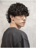 波巻きウルフ波巻きパーマツイストスパイラルmix