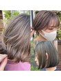ソーコヘアー 海田店(So-ko hair) コントラストのあるハイライトデザイン◯