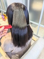 ナカドット エマノン 池袋(__naka.__ EMANON)&nbsp;酸性ストレート・うる艶・ブラウンヘアー