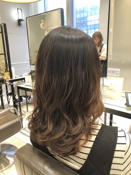 ネオリーブギンザ 銀座店(Neolive GINZA) 低温デジタルパーマで作るコテ巻き風パーマ