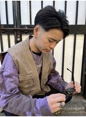 ジェントルバック ショート フェード 刈り上げ オールバック