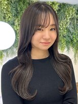 ビューブルー 亀戸錦糸町(VIEW BLUE)&nbsp;美髪カールシアーカラーピンクブラウンエアリーロングセミディ