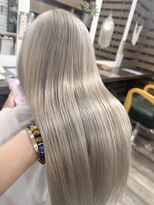 ココテラス(coco terrace) ブリーチ/ケアブリーチ/ホワイトシルバー/髪質改善