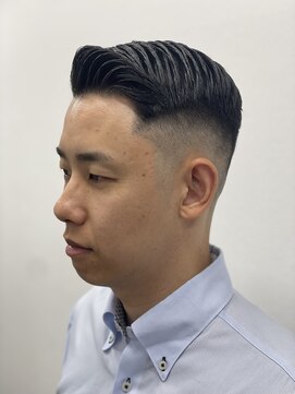 ヒロギンザ 川崎店(HIRO GINZA) スキンフェード×サイドパート