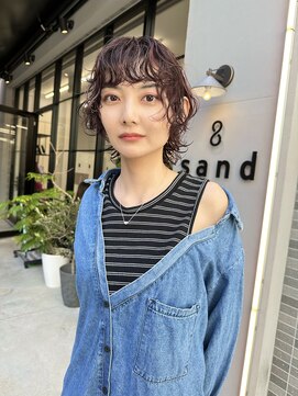 サンド 大阪梅田(sand) フルバング/イメチェン/似合わせカット[大阪梅田駅]