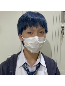 フェイス 石川町 (FACE) メンズハイトーン/ブルーカラー/エンドウ