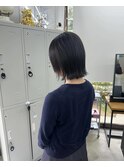顔周りレイヤーボブ
