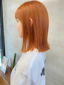 ナル(nalu.) オレンジカラー/コーラルオレンジ/オレンジベージュ/髪質改善