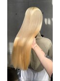 blonde/抜きっぱなし 金髪 ブロンド ブリーチ ロング