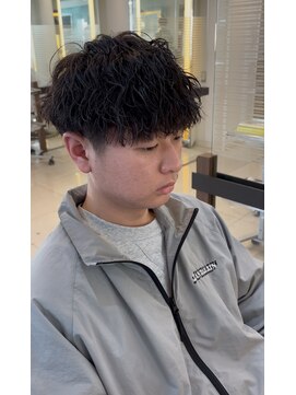 スタイル 成城学園前(STYLE) メンズマッシュ×波巻きパーマ