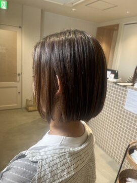 ファムバイアヴァンス(Femme by AVANCE.) 髪質改善ストレート×ミニボブ
