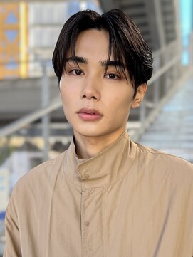 ガーデン 銀座(GARDEN) 艶センターパートスペインカールブルーブラックフェザーパーマ