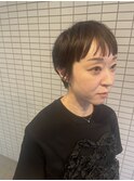 前髪短めショート